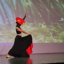 2025 Got TalentABC performance — dancer in red and black